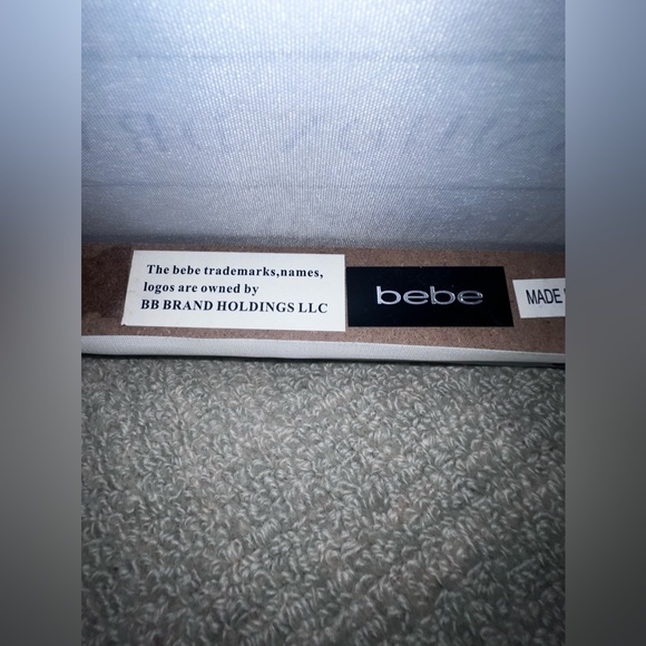 Bebe shoe luxury canvas decor hanging - Picture 12 of 16